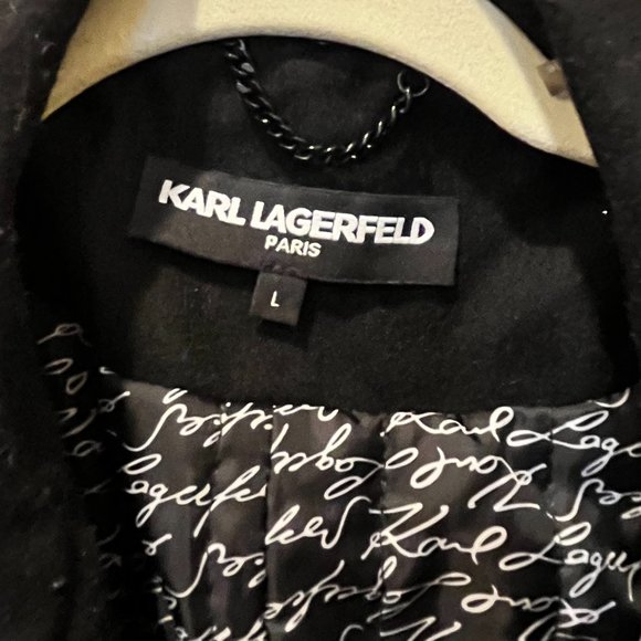 Karl Lagerfeld Wool winter coat - Picture 2 of 7